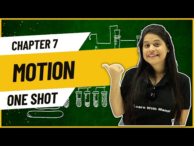 Motion | One Shot | Class 9 Science