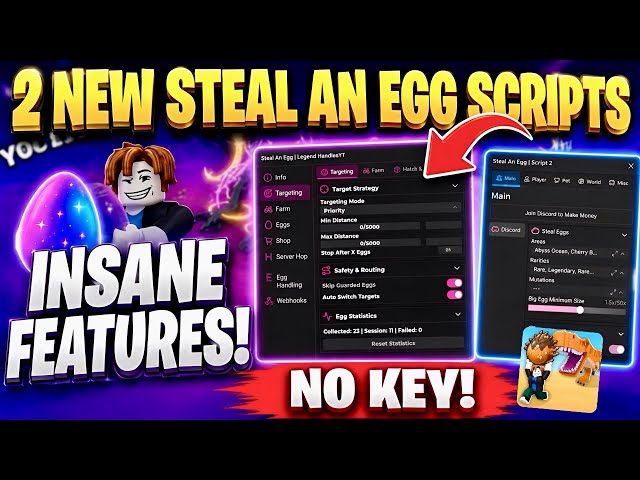 [NO KEY] ¡2 NUEVOS scripts para Steal An Egg! (Roblox) | AUTO ROBAR TODOS LOS HUEVOS + AUTO FARM ...