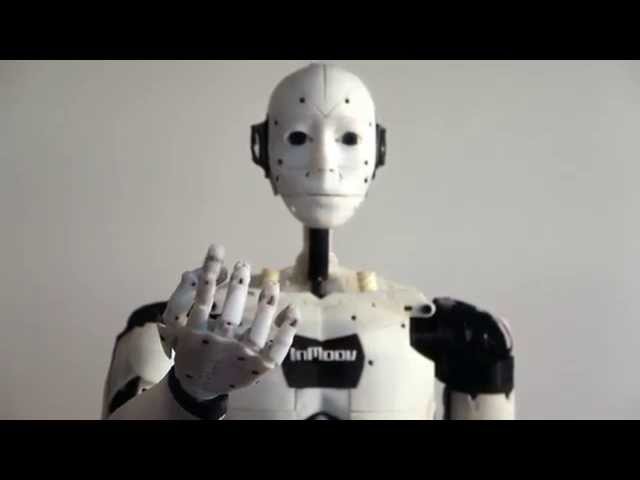 InMoov Amazing First 3D printed robot Open Source