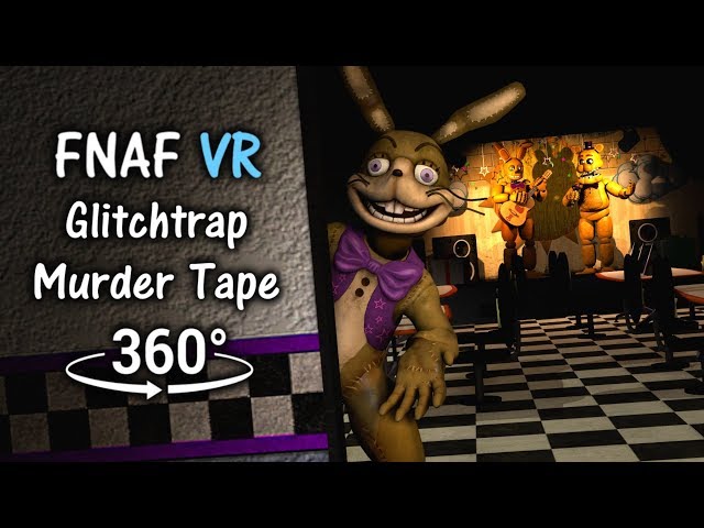360°| Glitchtrap Luring / Murdering Tape - FNAF Help Wanted [SFM] (VR Compatible)