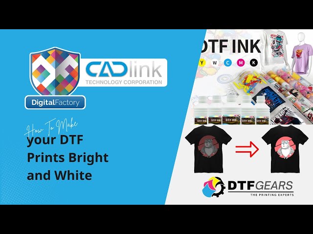 How to Get BRIGHT & VIBRANT DTF Prints in CADlink v12 (Fix Dull Colors!)