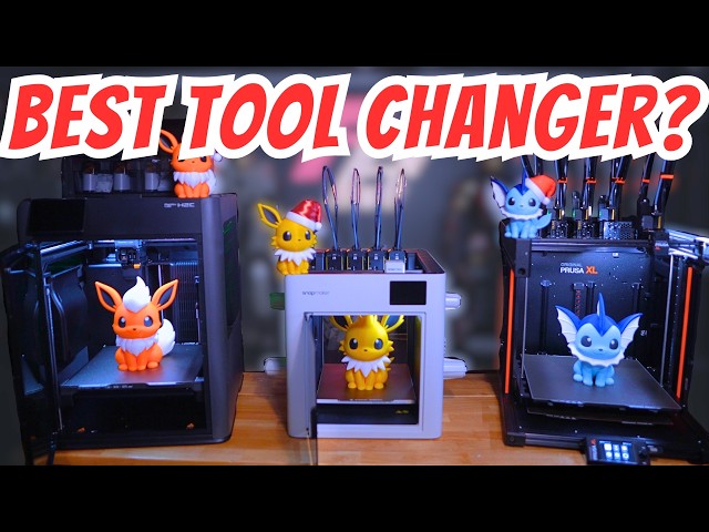 BEST "Zero Waste" Multi-Color 3D Printer | XL vs H2C vs U1