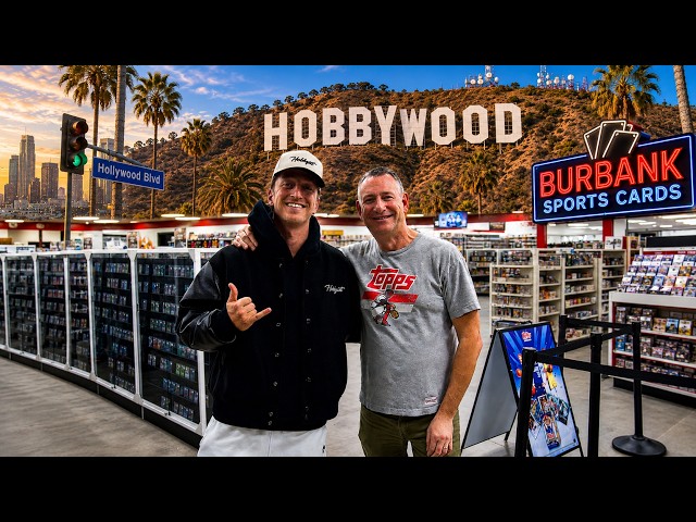 The BEST CARD SHOP In The COLLECTING WORLD?! - BURBANK SPORTSCARDS