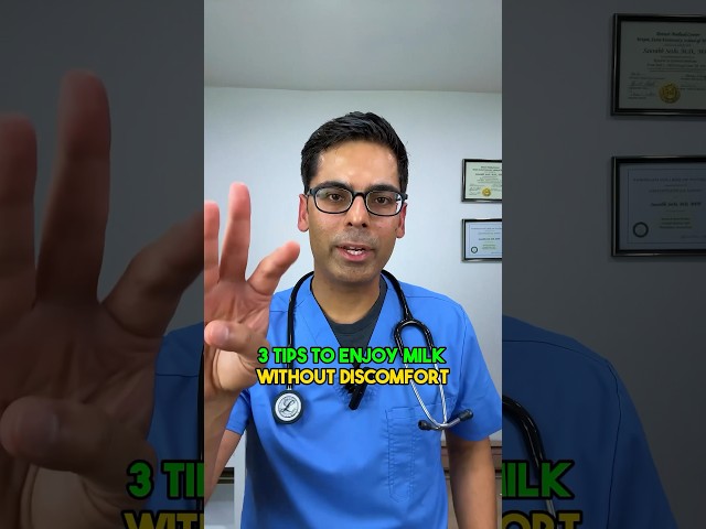 Doctor Sethi : 3 Best Tips for Lactose Intolerance ‼️