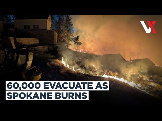 Washington Wildfire Chaos | Bodycam Captures Firefighters Battling Explosive Blazes | VERTEX