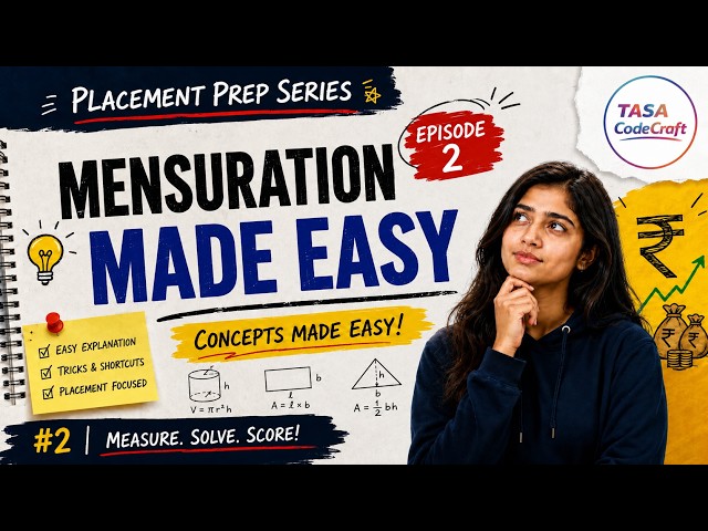 📚 Placement Prep | Aptitude Series | Episode - 2