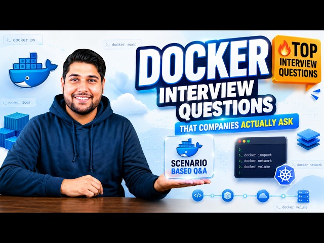 Docker Most Asked Interview Questions Explained | DevOps Shack
