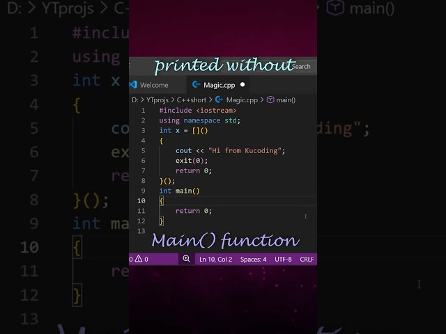 C++ Code Shouldn’t Work… But It Does 🤯