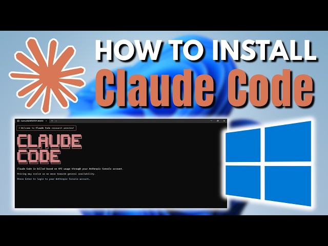How to Install Claude Code on Windows 11/10 | Step-by-Step Setup