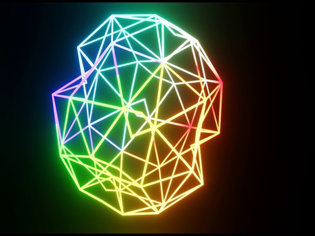 4K Abstract Line Morph Loop Animation | Free Footage