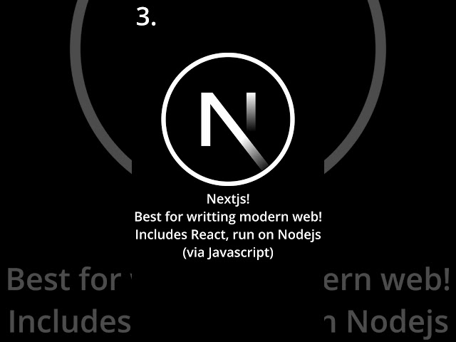 Best web framework for 2026