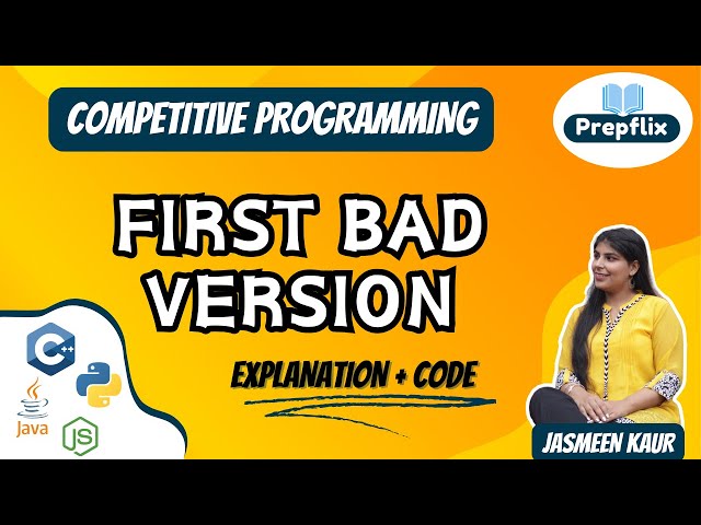 LeetCode 278: First Bad Version Solution Explained | Binary Search Approach