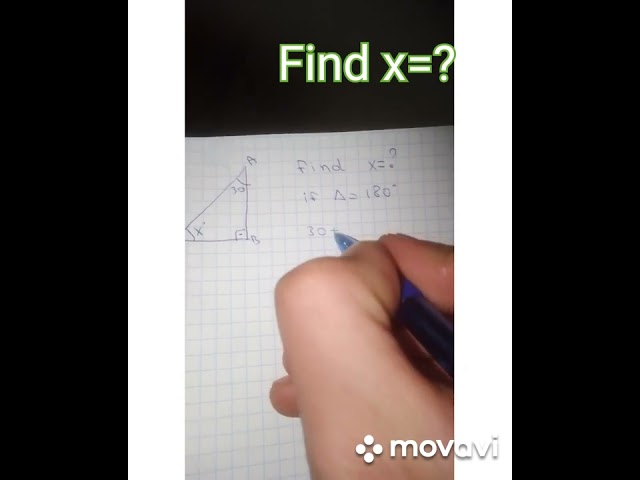 Math Olympiad  question x....?
