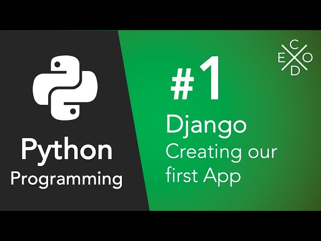 First Django App - Getting Started with Django
