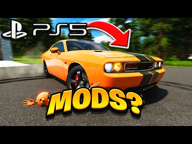 Will BeamNG Drive on PS5 Have Mods?