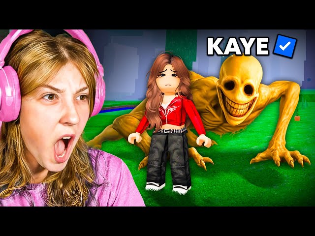 I Scared Her While She's ALONE on Roblox