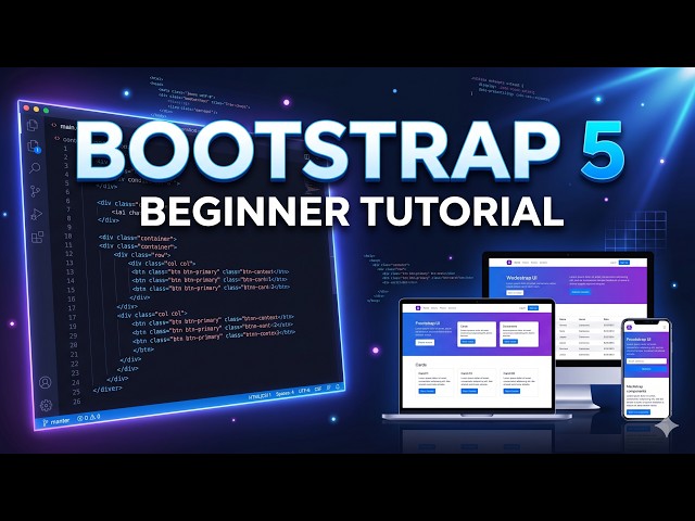 Bootstrap Tutorial for Beginners | Learn Bootstrap in VS Code