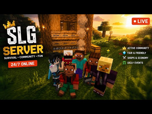 🔥 New Best Public Survival SMP Minecraft 🤯 | Java + PE | All Versions | Free To Join 🌲#shorts