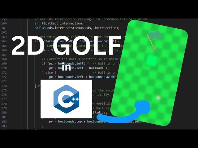 How I made a 2D GOLF SIMULATOR