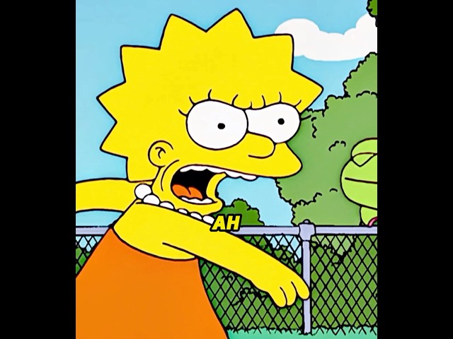 Lisa at peak rage. #simpsons