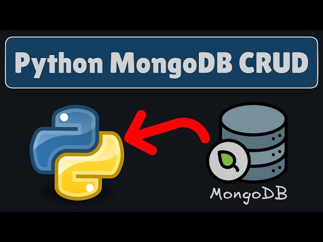 Python MongoDB CRUD Tutorial for Beginners | Learn Database Operations Step by Step