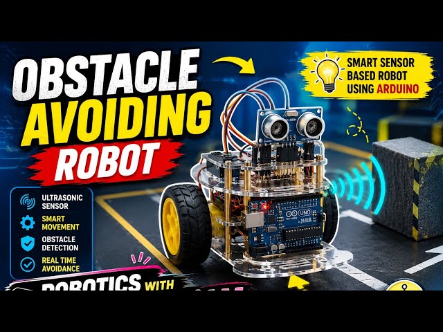 Obstacle avoiding Robot.