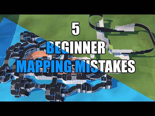 TOP 5 Beginner mapping mistakes in TrackMania