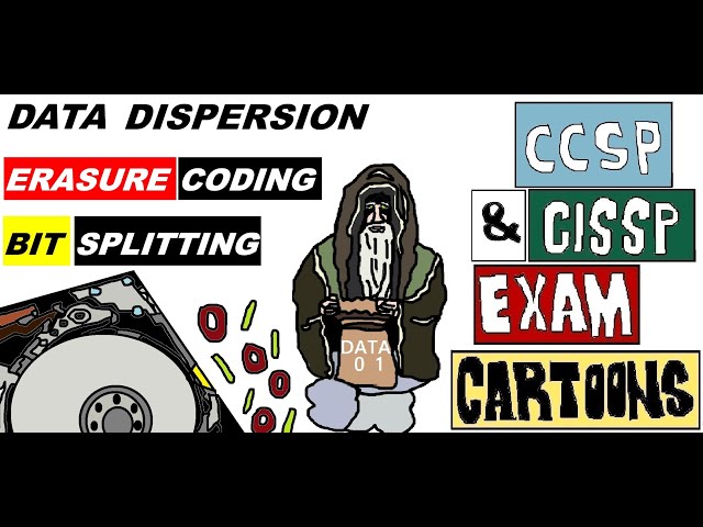 CISSP CCSP Cloud Data Dispersion: Erasure Coding vs Bit Splitting #cybersecurity #cissp #ccsp #aws