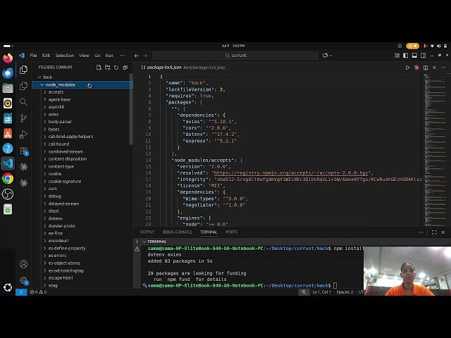 file structur for backend setups