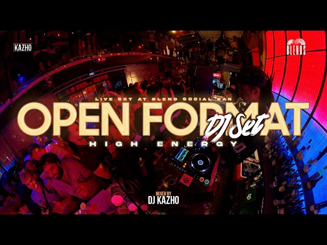 High Energy Open-Format DJ Set | DJ Kazho Live @ Blend Social Bar | Bad Bunny, Drake, Tyga +