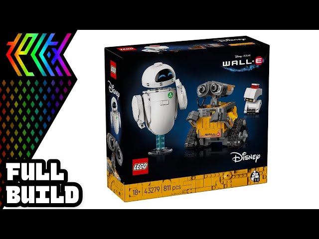 LEGO WALL-E (43279) | Full Build & Chatting