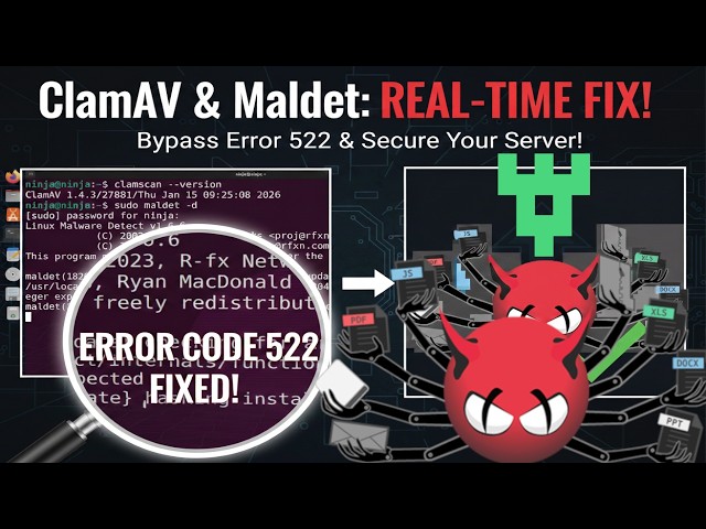 Fix MALDET Error 522 FAST with This ONE LINE SCRIPT