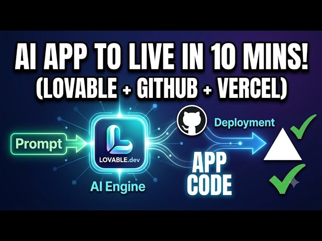 From AI to Production: Connect Lovable, GitHub & Vercel in 10 Minutes