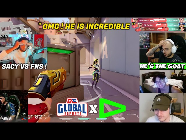 28 Minutes of Streamers React to LOUD vs GE Crazy Moments in VCT Champions Group Stage 2026