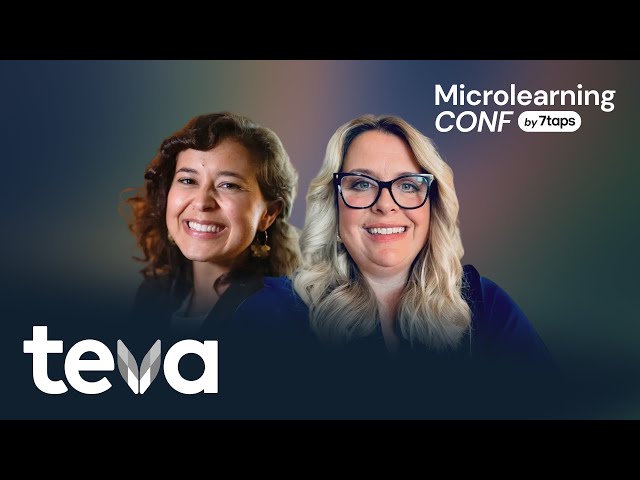How to sustain L&D programs across R&D with microlearning (like Teva does)