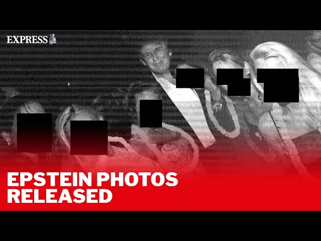 House Democrats release UNSEEN photos of Trump, Clinton and Andrew from Epstein's estate
