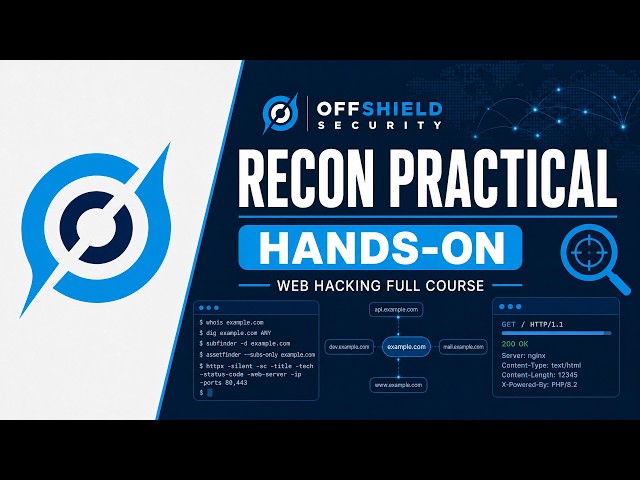 Full Web Application Reconnaissance | Subdomains, DNS, Ports, URLs & Attack Surface — EP. 3