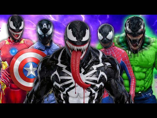 Venom VS Avengers - Hide and Seek!