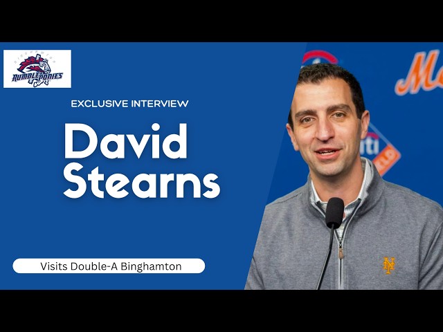 Exclusive Interview: New York Mets President of Baseball Operations David Stearns