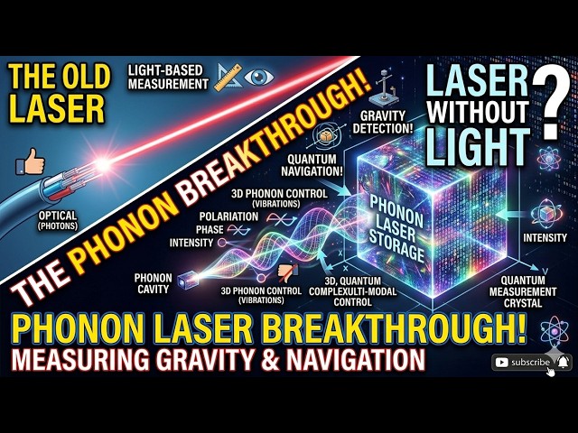 A New LASER Technology That Could Replace GPS and Redefine Gravity Measurement