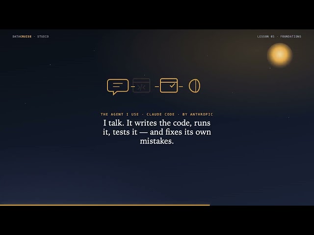 Vibe Software Development | Lesson 5: Agentic AI, and Meet Claude Code