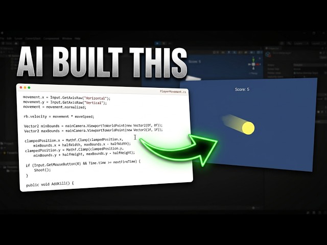 Build a Unity Top-Down Survivor Game with AI