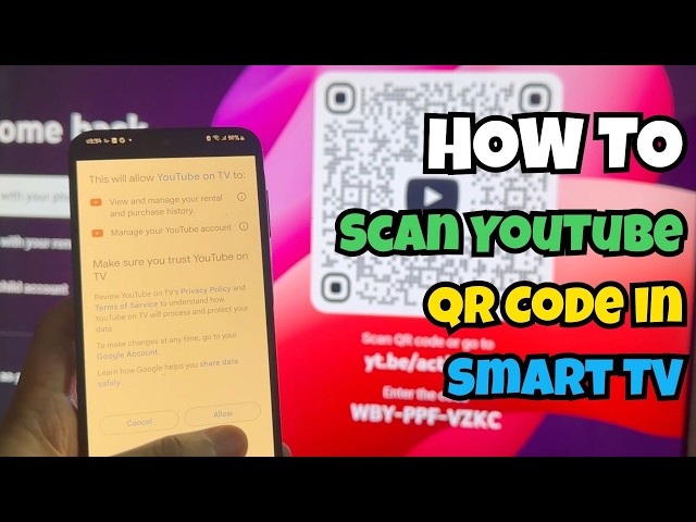 How to Scan YouTube QR Code in Smart TV (Easy Way)