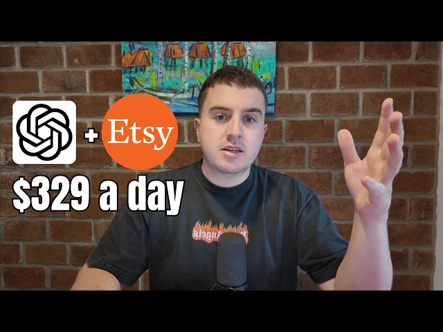 ChatGPT + Etsy Dropshipping = $329 a day (Full Tutorial)