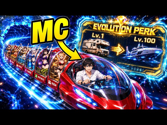 Global Road Survival: My Golden Affix Can Evolve My RV into a Lv.100 Cosmic Ark!