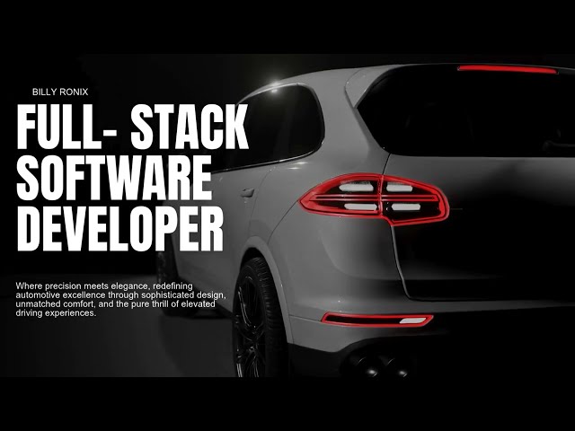 FULL-STACK SOFTWARE DEVELOPER