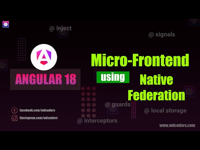 Step-by-Step: Modular Angular Applications with Micro Frontends & Native Federation