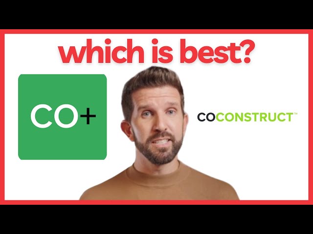 CoConstruct vs Co-Construct Builder Software: IMPORTANT BEFORE YOU BUY