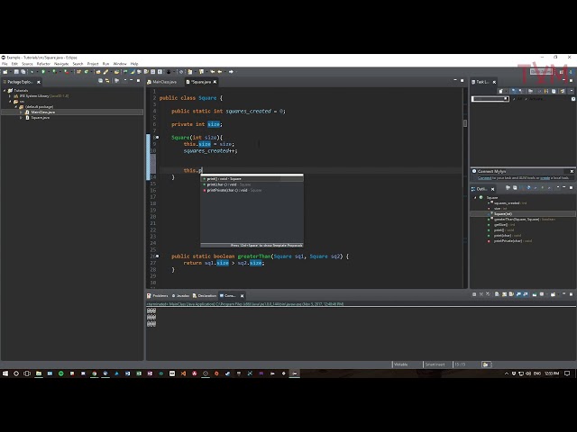 Java Tutorial - This and Final Keywords (COMP 202)