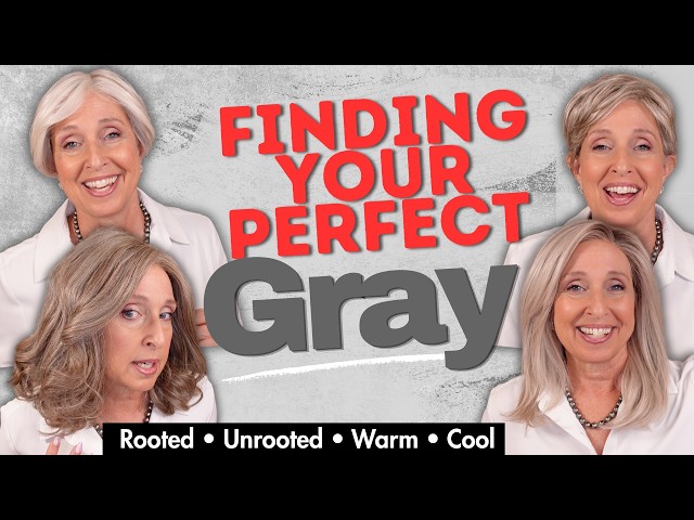 Which Gray Is Right for You? Rooted vs. Unrooted Wigs Compared